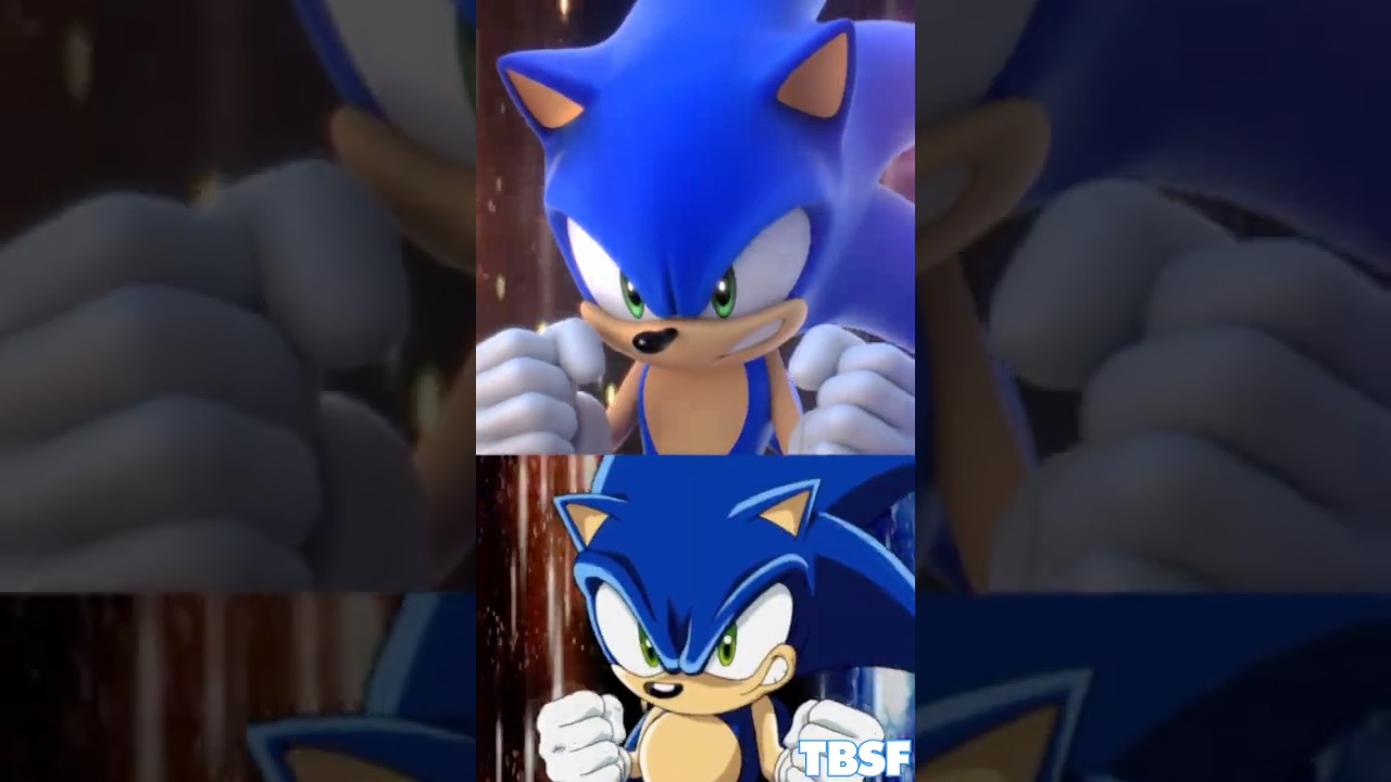 Epic 3D Sonic Transformation from Sonic X Japanese Opening ๐