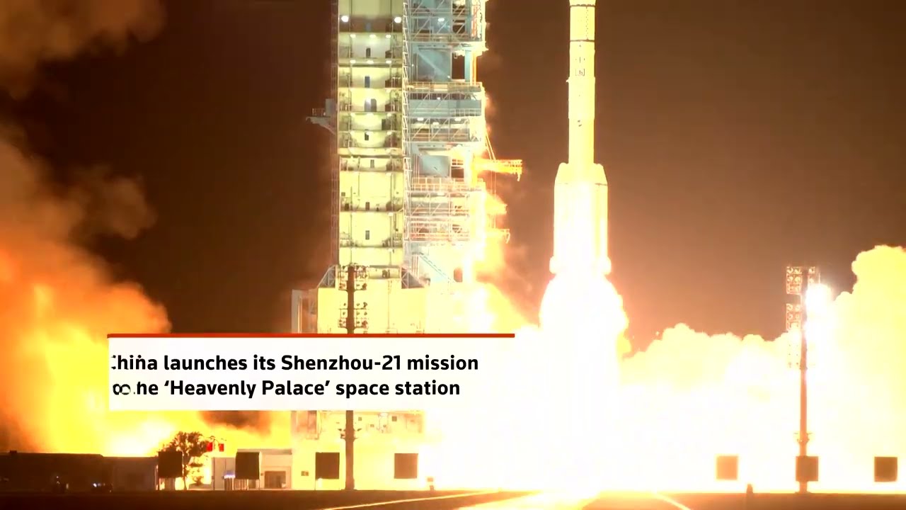 China Launches Shenzhou-21 Mission to Tiangong Space Station π