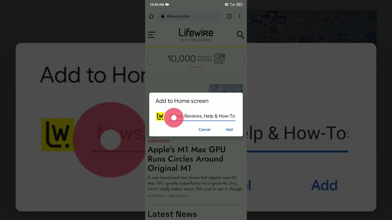 Easily Add Website Shortcuts to Your Android Home Screen π±
