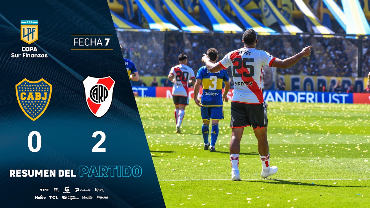 #CopaSurFinanzas 2023 | Fecha 7 | resumen de Boca- River