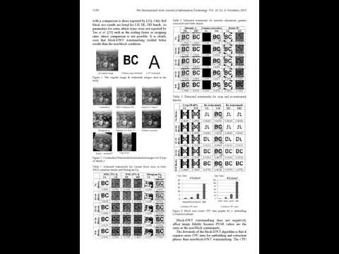 Watermarking and Steganography 15