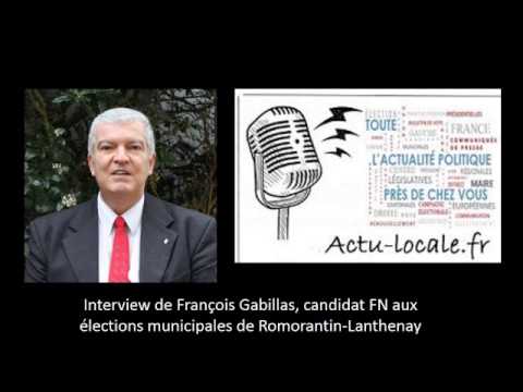 Interview d'actu-locale.fr François Gabillas 23/07/2013