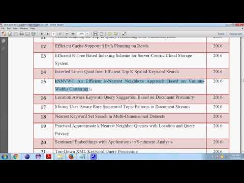 2016 Top Data Mining Projects from 2016 & 2017 | TMKS Infotech