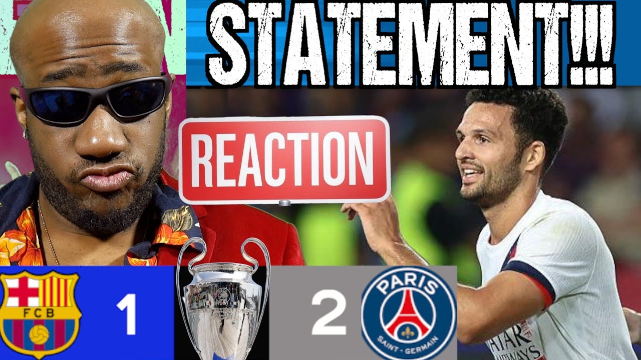 Barcelona vs PSG Post-Match Reaction & Key Highlights | Pedri's Brilliant Performance & Ramos' Winning Goal 🔥