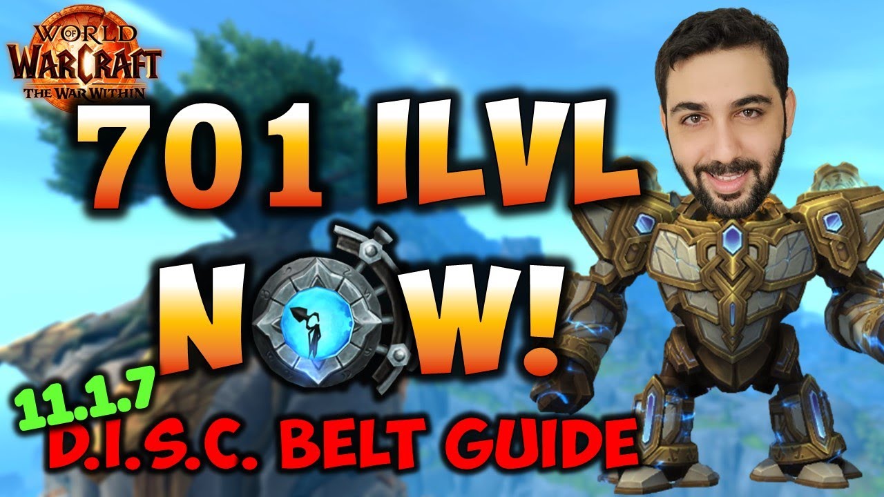 Unlock D.I.S.C. Belt Fast in WoW Patch 11.1.7