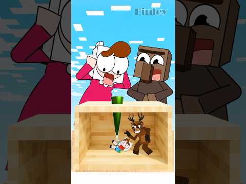 Finley on the Run from The Deer 🦌 | Suspenseful 2D Minecraft Animation (99 Nights Parody)