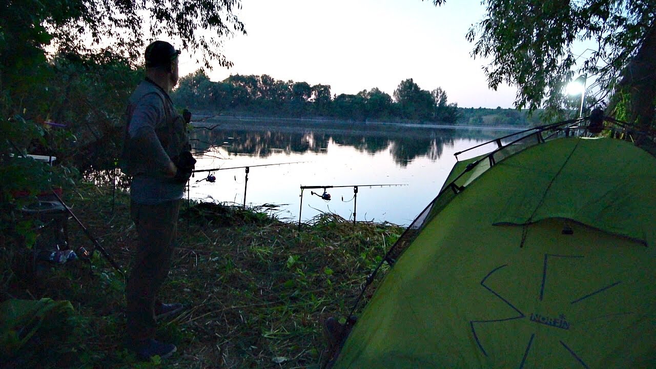 Ночная рыбалка: поймал крупного карася 🎣 — Лучшие снасти для отдыха на природе