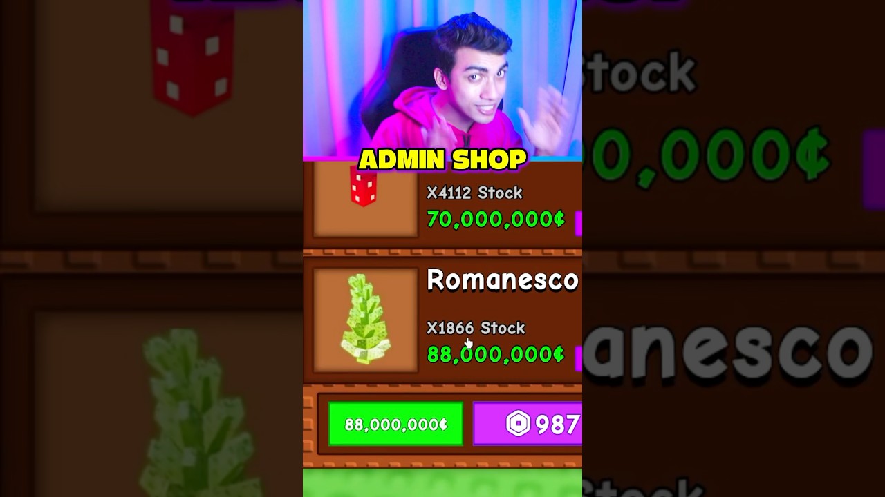 Build Your Dream Garden in Roblox! 🌱 | Grow a Garden Admin Shop Tips