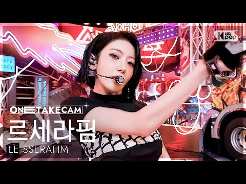 [단독샷캠4K] 르세라핌 'SPAGHETTI' 단독샷 별도녹화│LE SSERAFIM ONE TAKE STAGE│@SBS Inkigayo 251026