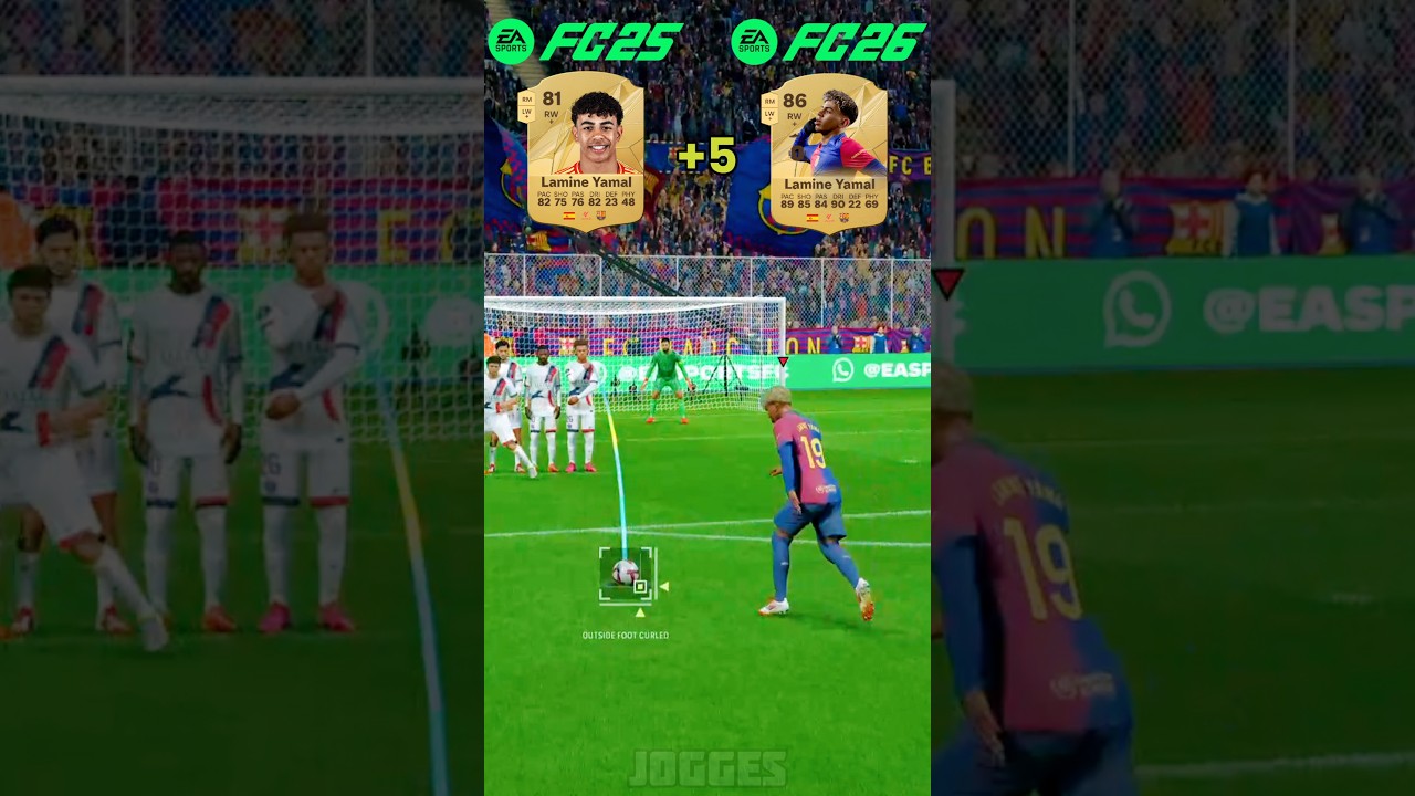 FC 26 Ratings & Freekick Challenge 😱🔥