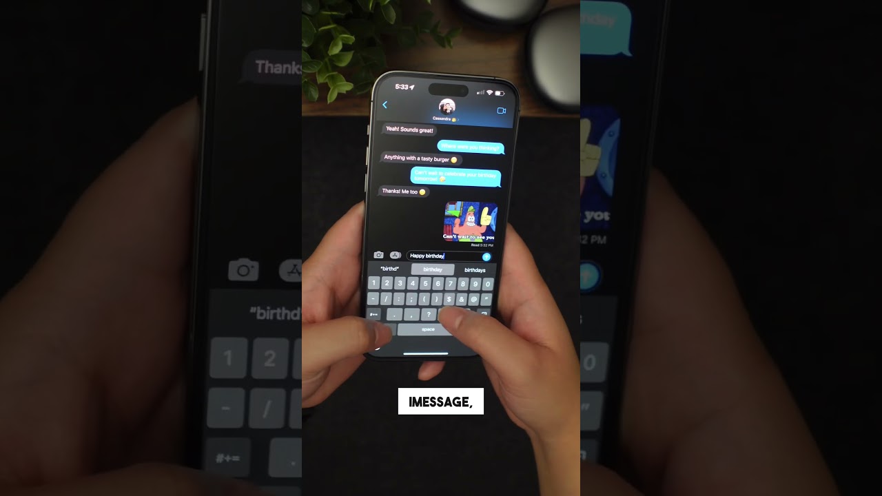 Surprise! Hidden iMessage Feature That Celebrates Birthdays 🎉