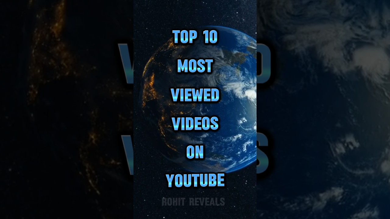 Top 10 Most Viewed YouTube Videos of 2024