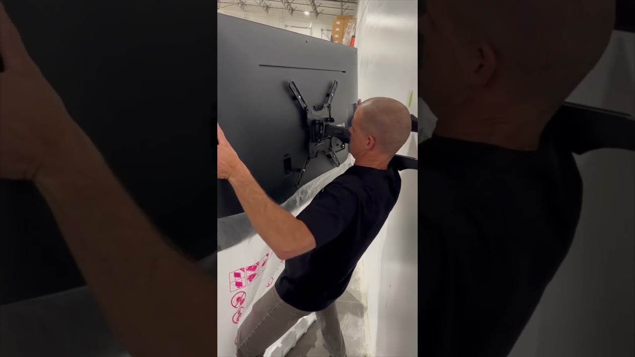 Easy TV Wall Mount DIY 🔧