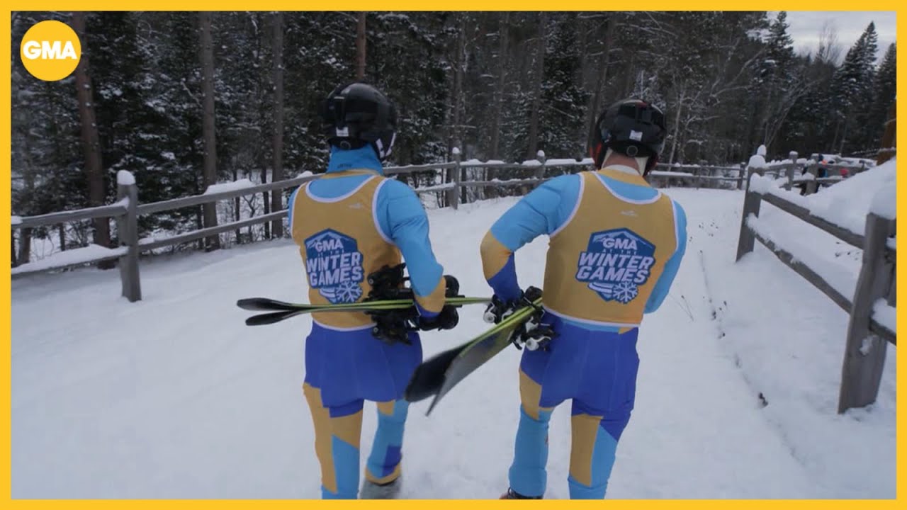 Lara Spencer and James Longman take on the Olympics