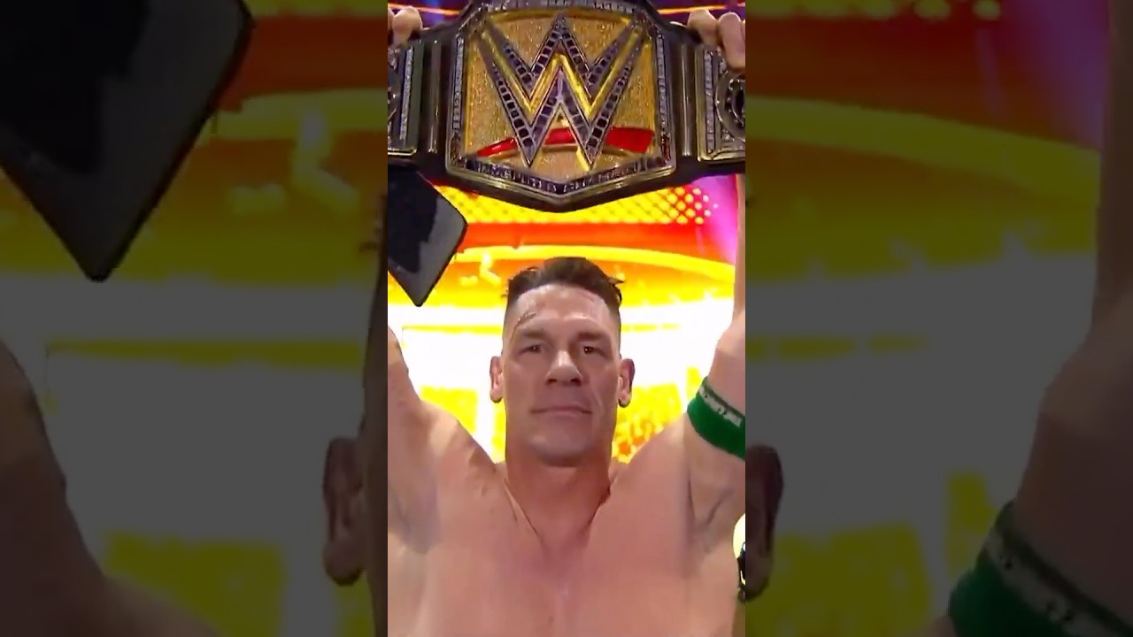 John Cena Remains Undisputed WWE Champion! 🔥