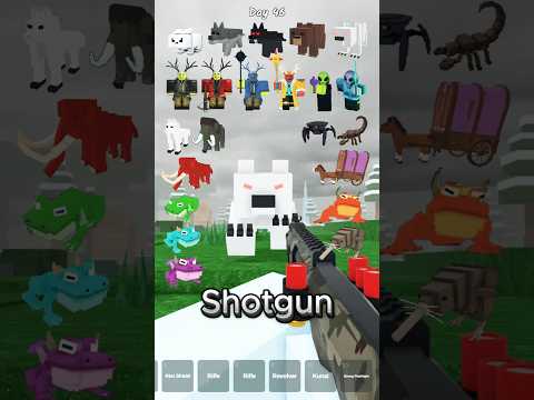 Tactical Shotgun Vs All Enemies 🔫 99 nights in the forest #99nightsintheforest #99nights #roblox