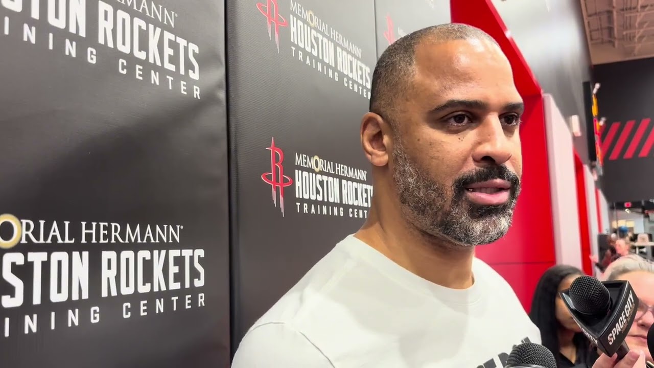 Rockets Practice: Udoka on Thompson & Durant 🏀