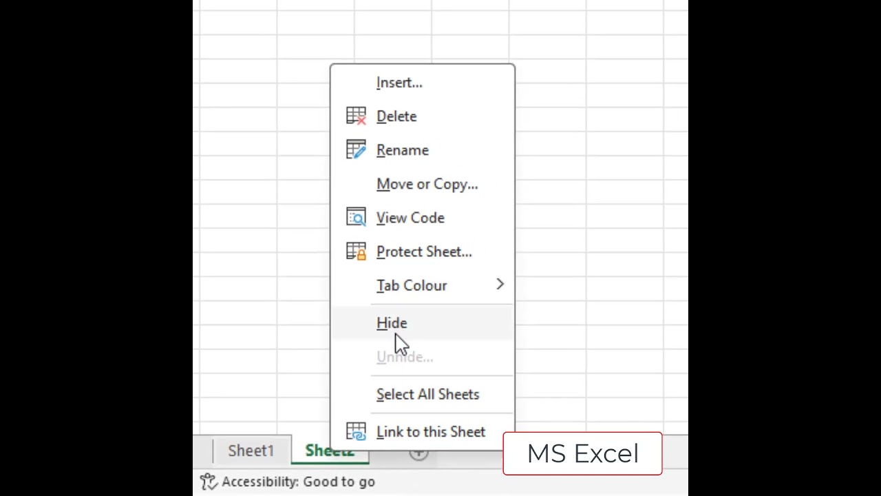 Mastering MS Excel: How to Hide and Unhide Sheets Easily 📊