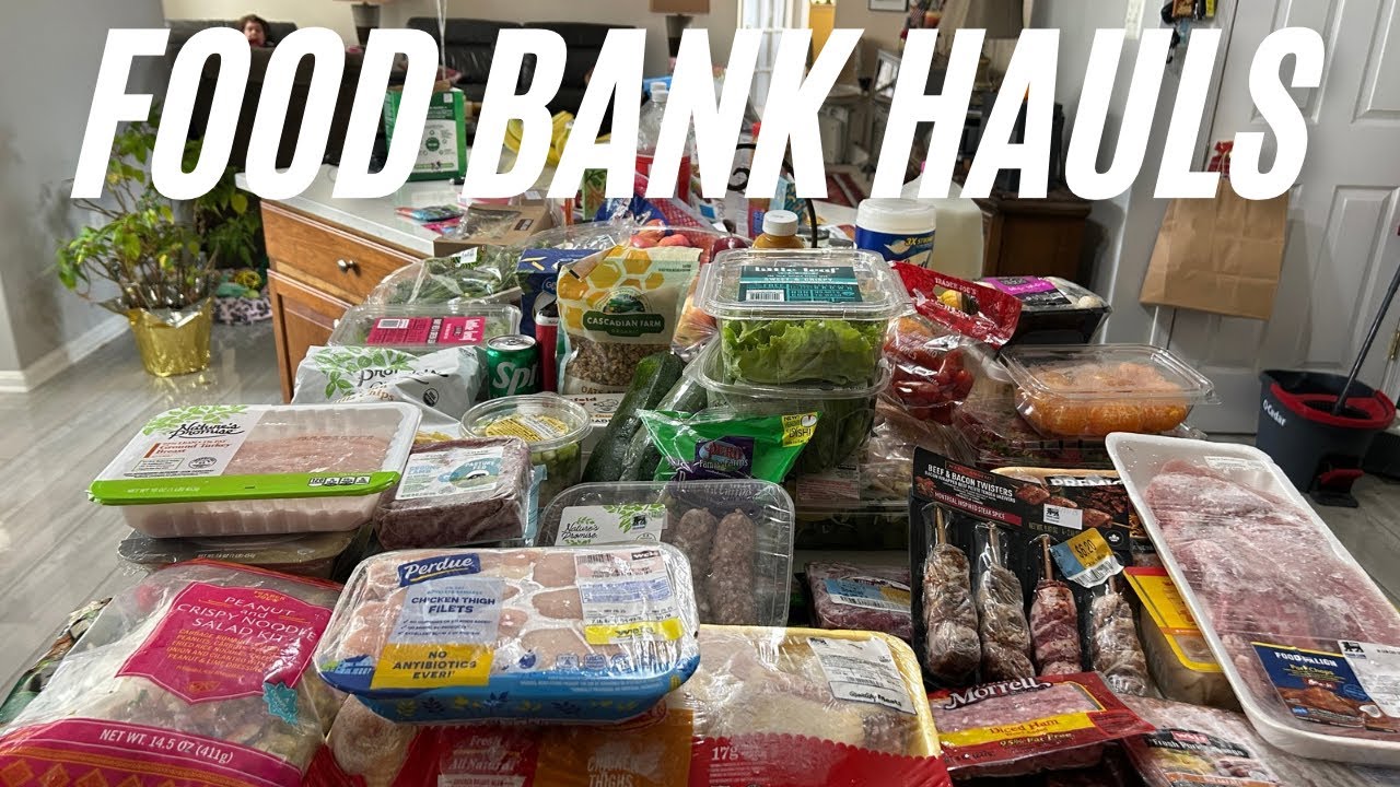 Food Bank Hauls | Two Different Food Banks