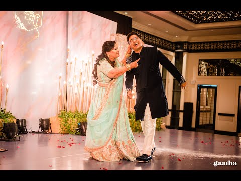 Maa Da Laadla Bigad Gaya | Mother - Son Sangeet Performance