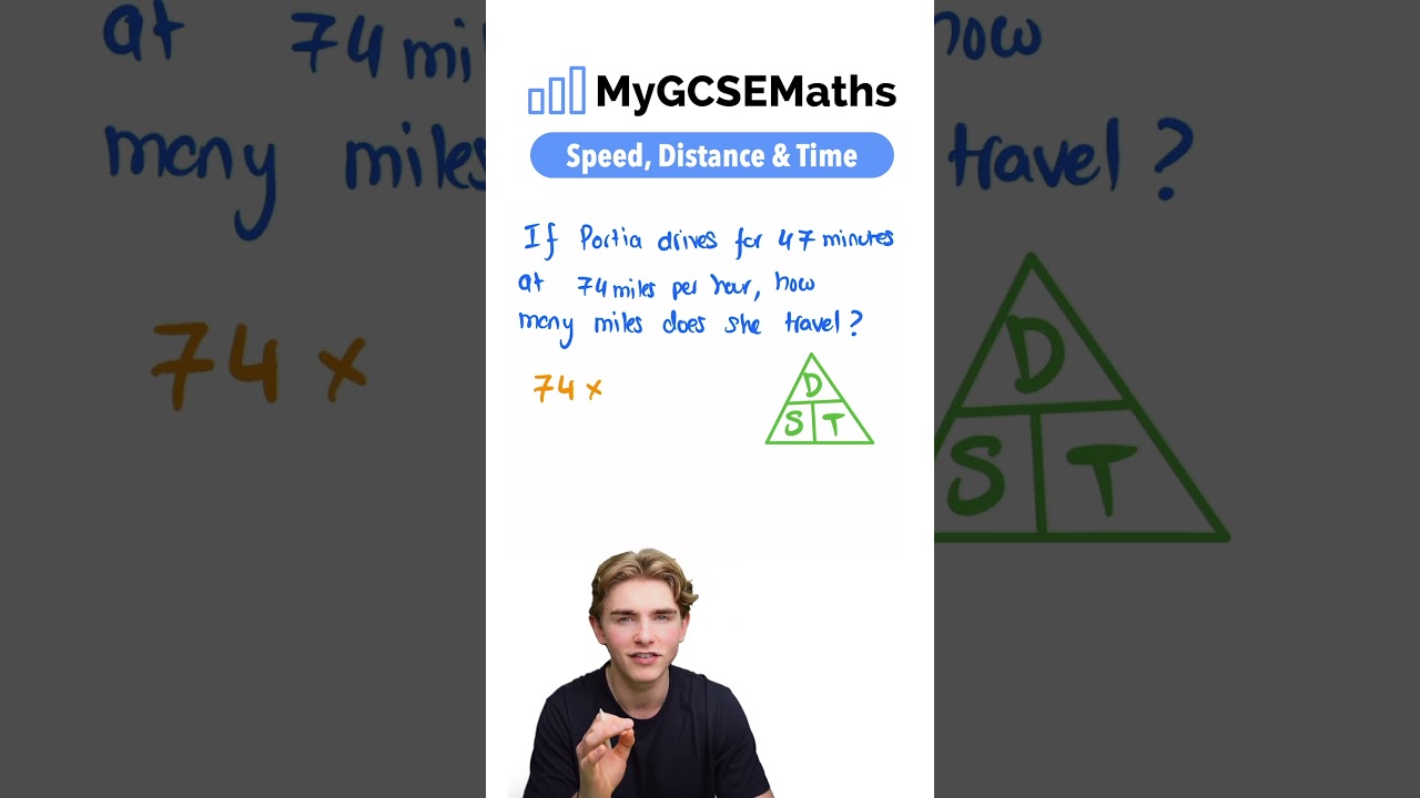 Speed, Distance & Time | GCSE Maths Revision 2025