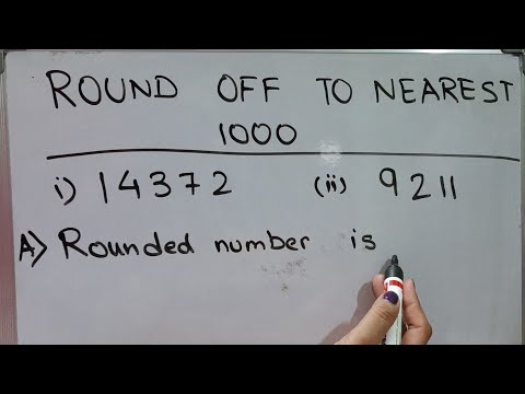 Rounding off numbers | How to Round off numbers to nearest 1000| Maths Tube Learning