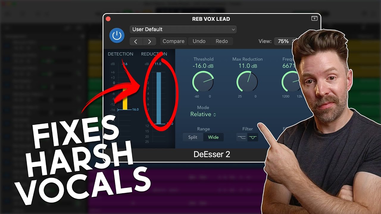 Fix Harsh Vocals with De-Esser in 5 Minutes 🎤