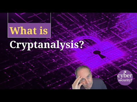 What is cryptanalysis?