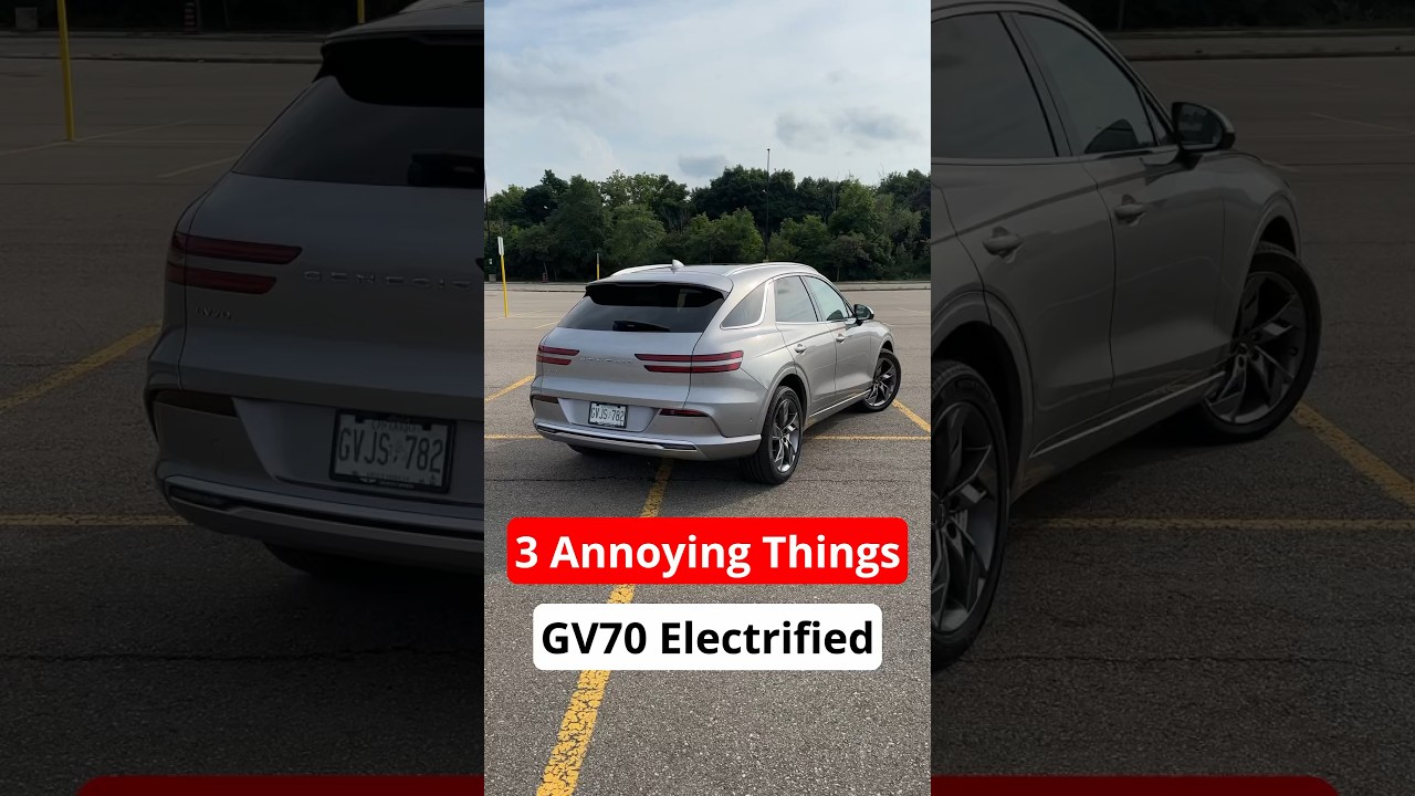 3 Annoyances in the 2024 Genesis GV70 EV 🚗