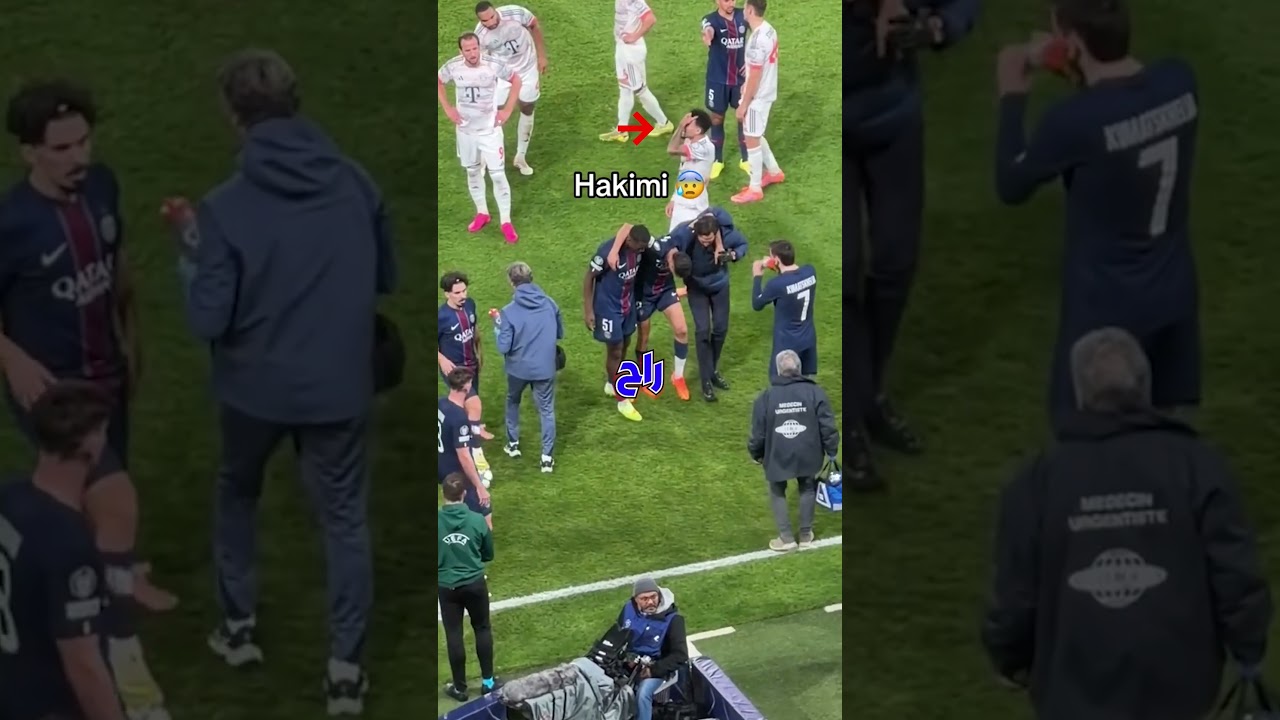 إصابة مؤلمة لحكيمي على يد دياز تهدد مستقبله الكروي 🎂