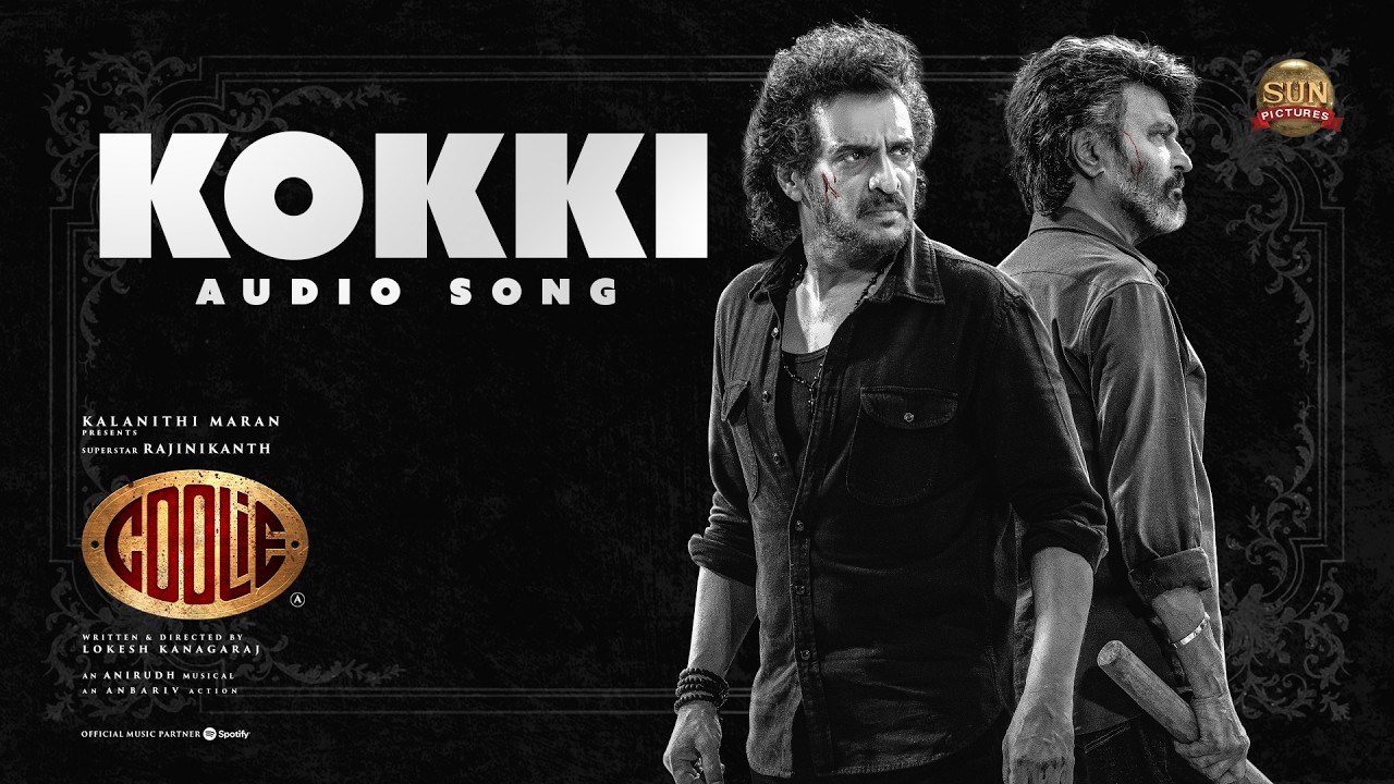 Kokki Audio Song from Rajinikanth's Coolie 🎶
