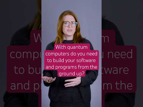 Do you need to write your own software for quantum computers?