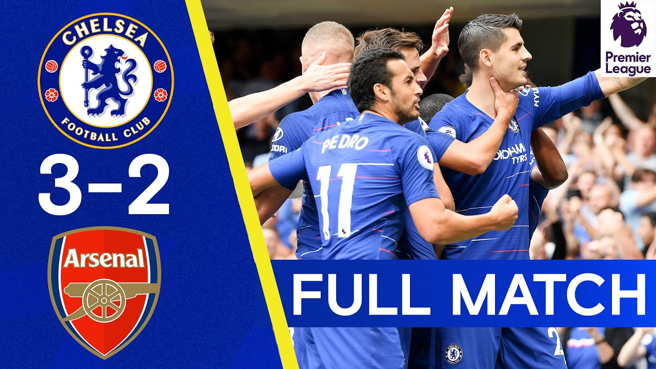 Chelsea 3-2 Arsenal | Premier League 2018 ⚽