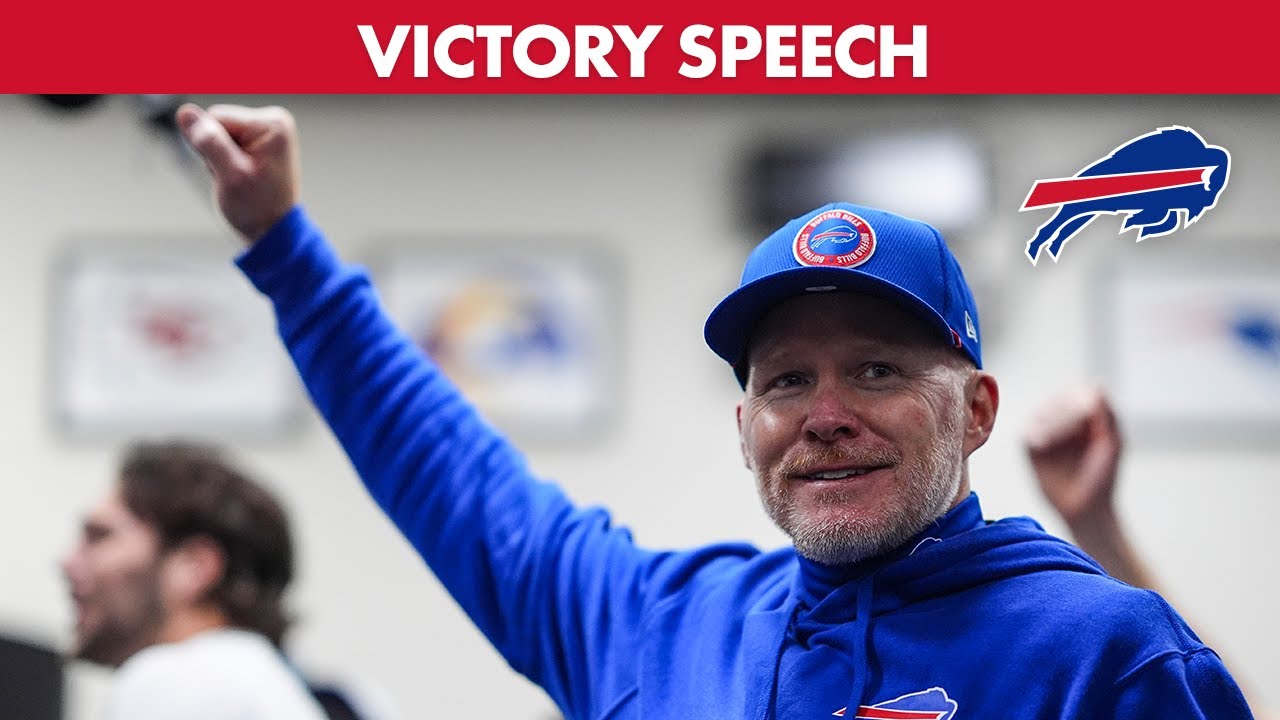 Sean McDermott's Victory Speech vs. Seahawks ๐