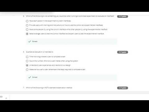 Week 3 Quiz - Evaluation