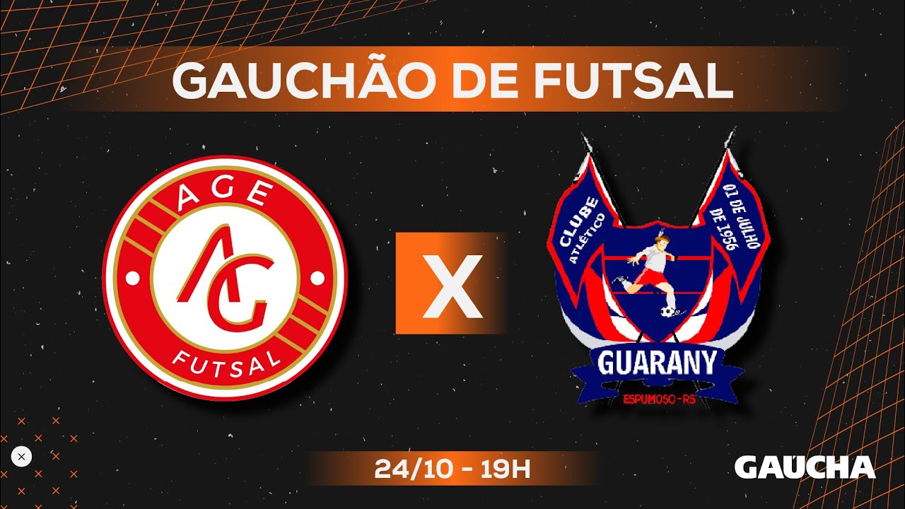 AGE 9X1 GUARANY | OITAVAS DE FINAL | GAUCHÃO DE FUTSAL | 24/10/25