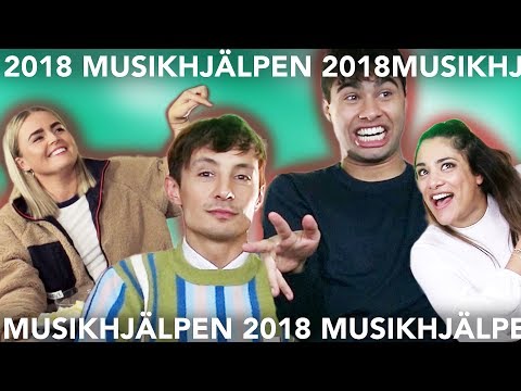 William Spetz, Daniel Adams-Ray & Farah Abadi / MUSIKHJÄLPEN Hänger med P3 Star