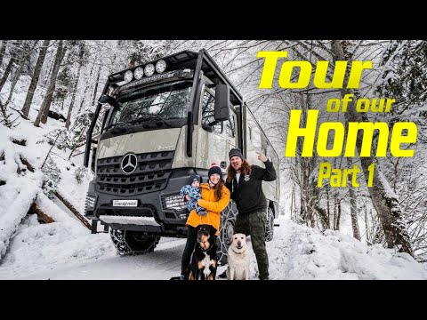 KRUG XP Mercedes AROCS 4x4 Overland Vehicle Tour 🚐