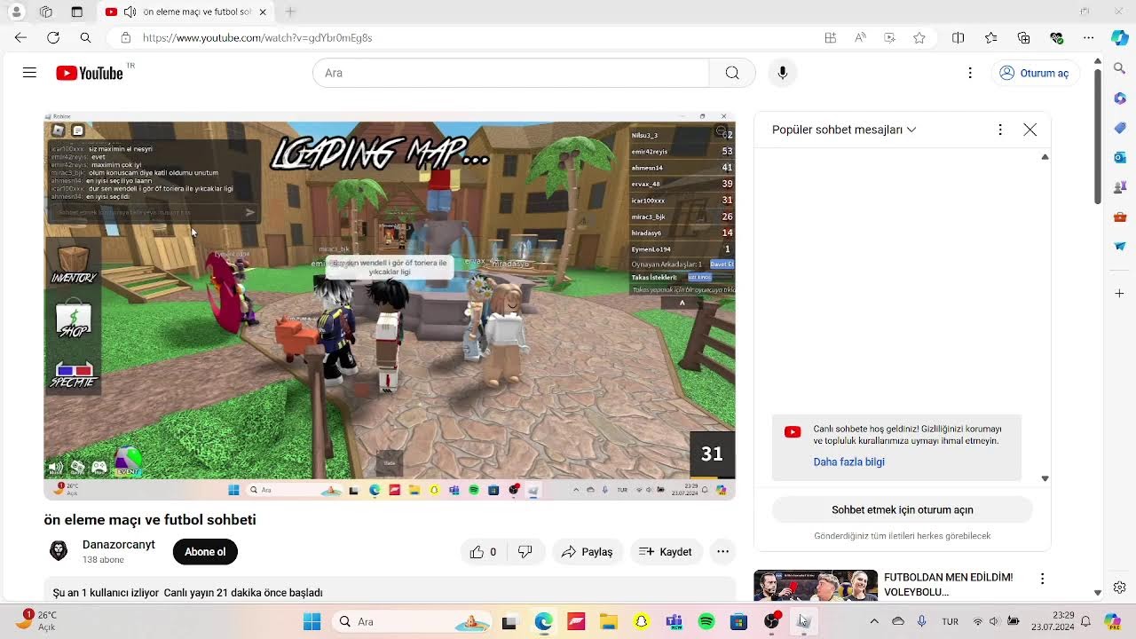 Ön Eleme Maçı ve Futbol Sohbeti ⚽