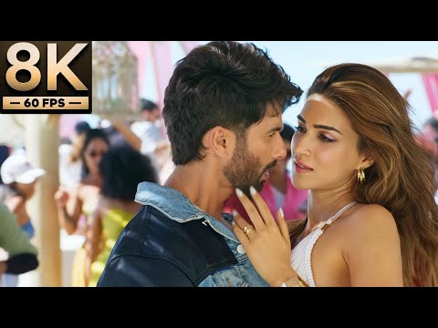 Akhiyaan Gulaab | Kriti Sanon, Shahid Kapoor | Teri Baaton Mein Aisa Uljha Jiya | 8K Hindi Song