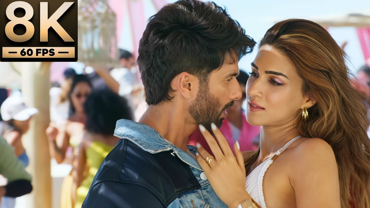 Akhiyaan Gulaab | Kriti Sanon & Shahid Kapoor | 8K Hindi Song
