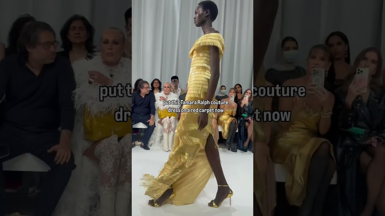 Want this Tamara Ralph Red Carpet Dress ✨