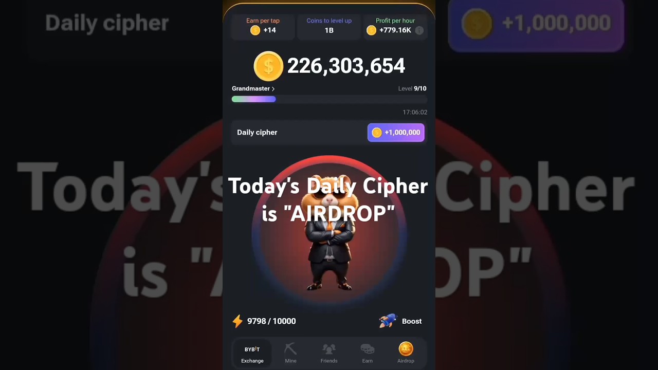 Decode Today's Morse Code in Hamster Kombat & Win 1 Million! πΉ