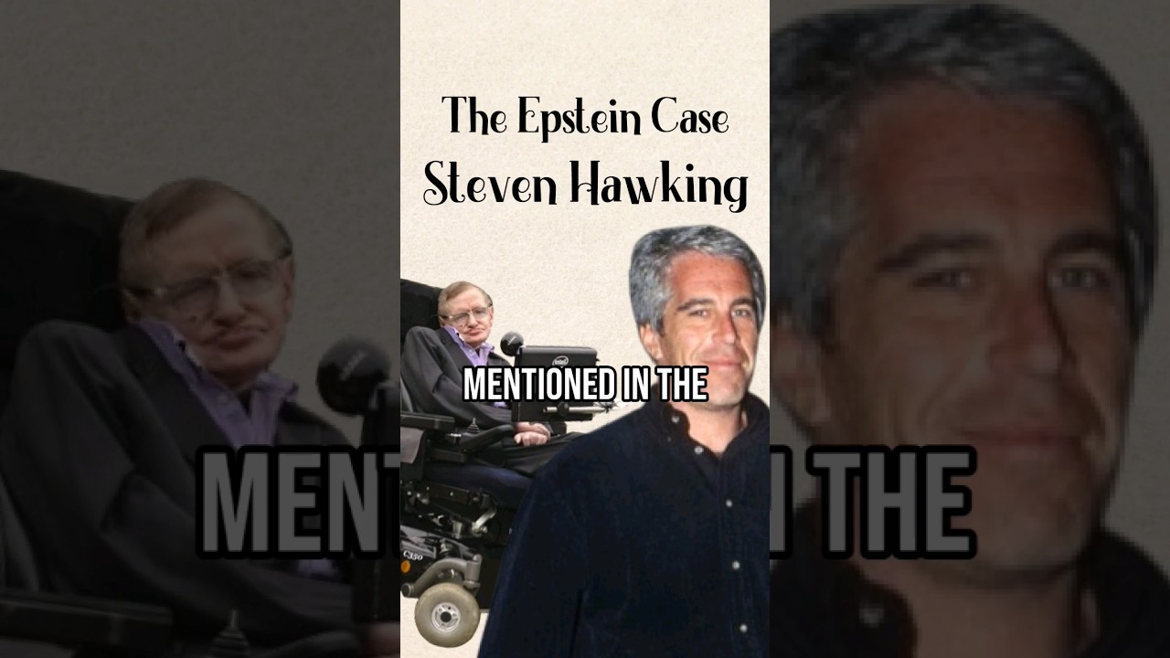 Stephen Hawking Epstein's Island?!