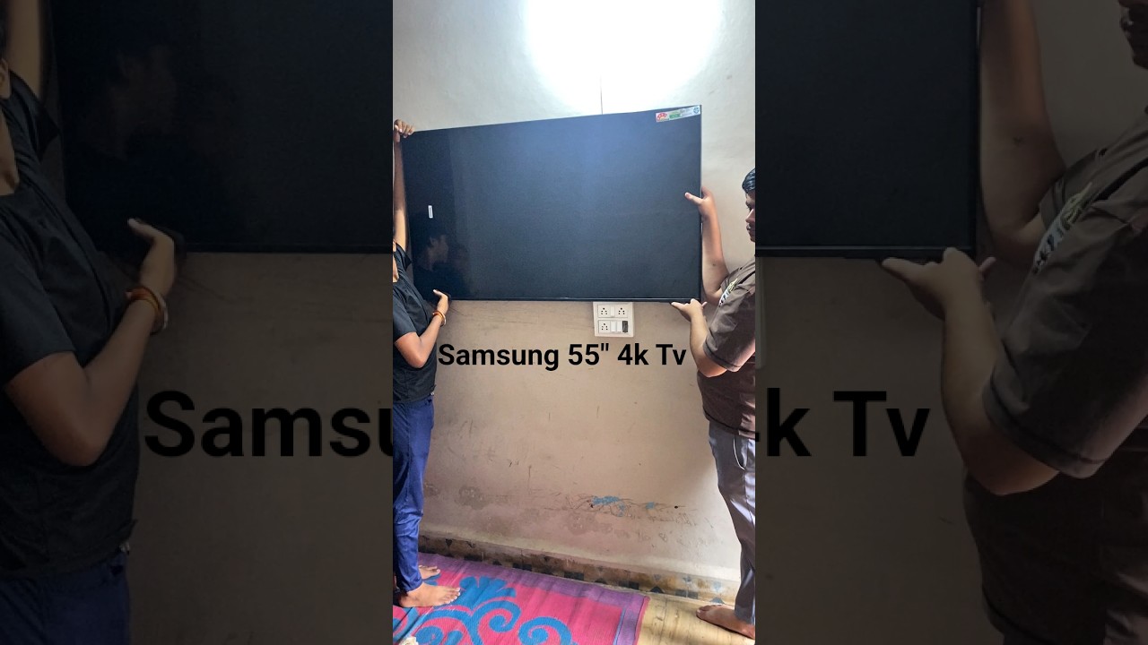 Samsung 55" Crystal 4K UHD Smart TV 📺