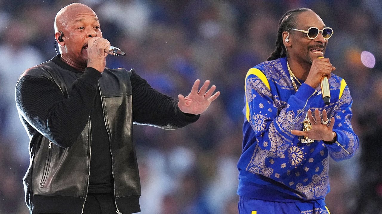 Epic Halftime Show! Dr. Dre, Snoop Dogg, Eminem & More Perform at Super Bowl LVI π€