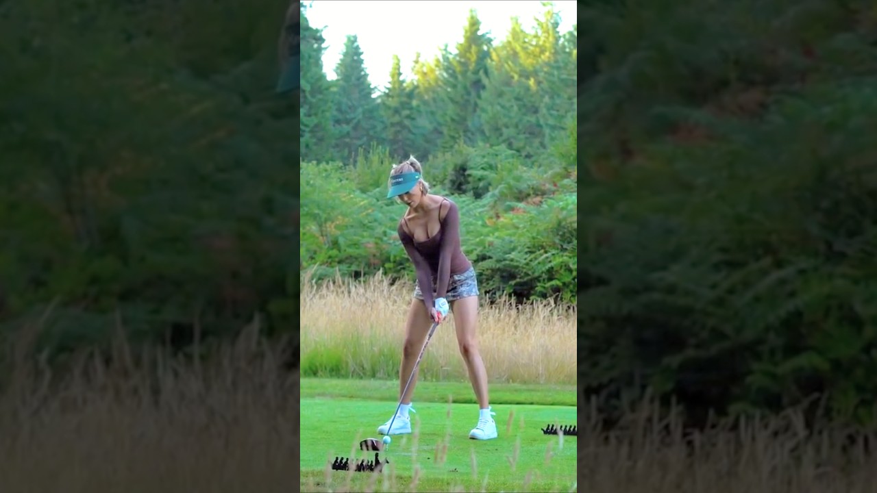 Claire Hogle Demonstrates Impressive Golf Swing