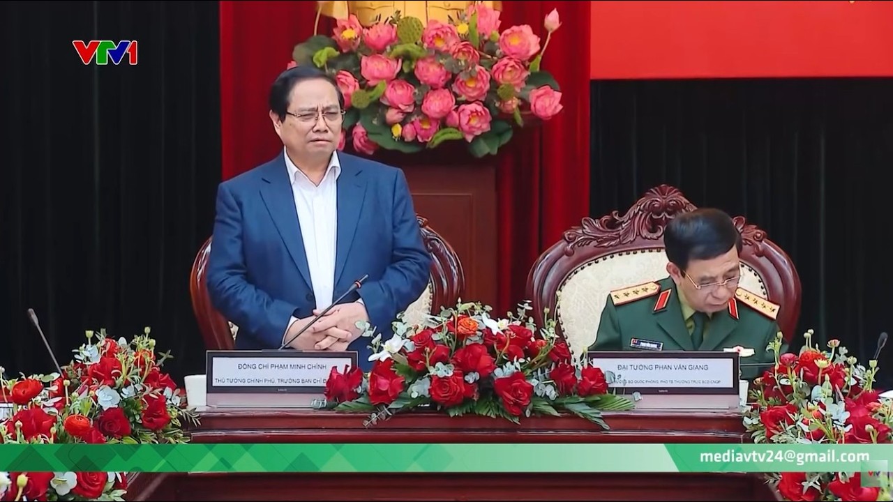 Thủ tướng Phạm Minh Chính chủ trì cuộc làm việc về phát triển công nghiệp quốc phòng