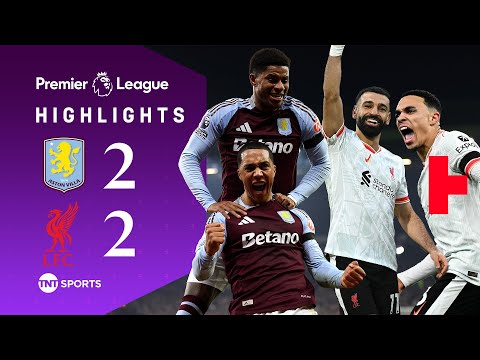Liverpool Drop Points At Villa Park đ | Aston Villa 2-2 Liverpool | Premier League Highlights