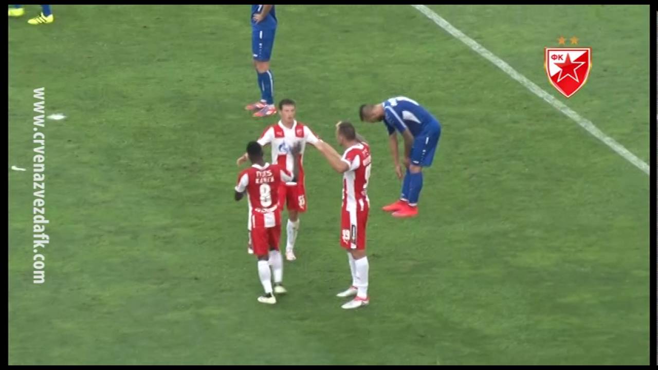 Crvena Zvezda Dominates Radnik 5:0 – Match Highlights ⚽